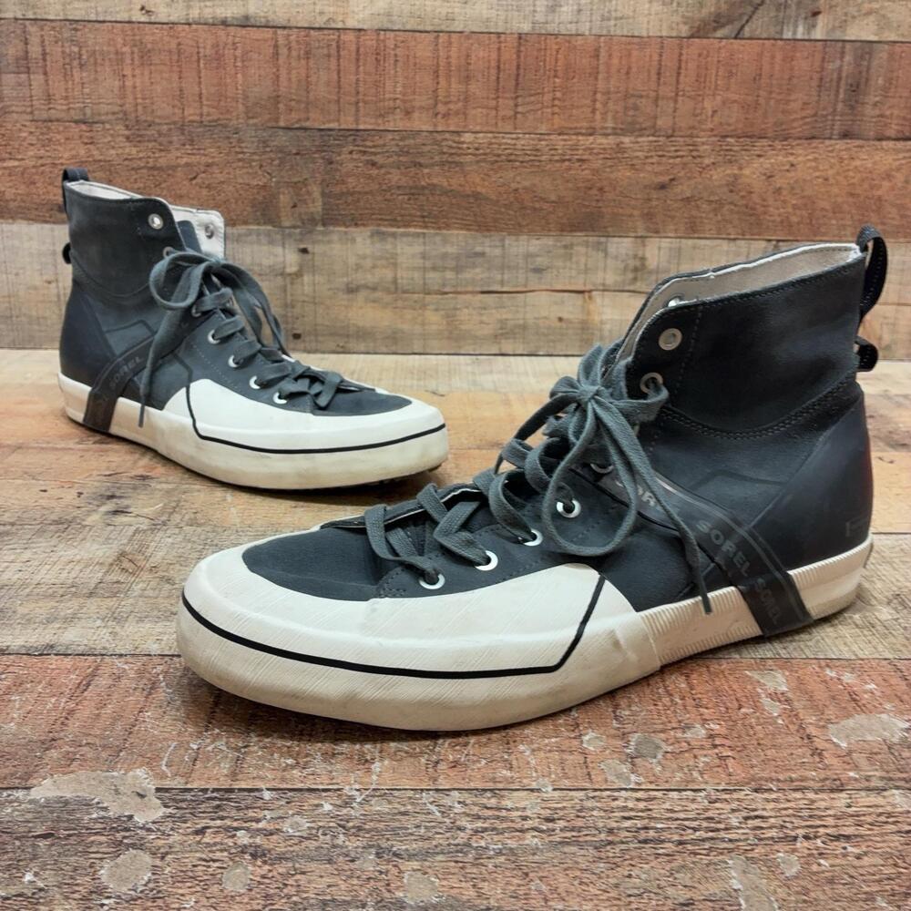 Sorel Shoes Mens Size 13 46 Black Waterproof Casual Sneaker NM4503-028
